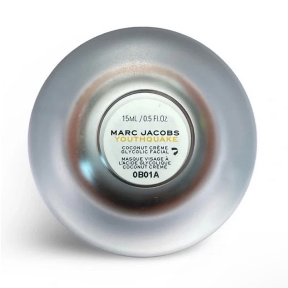 Marc Jacobs Youthquake Coconut Creme Glycolic Facial Mask 15ml/0.5 fl oz NEW - Picture 2 of 2
